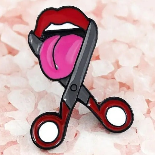 Emo Splatter Ribcage Pin for Sale by SilentXScream